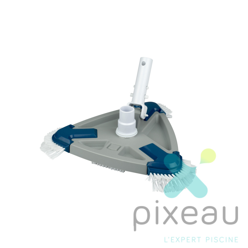 BALAI ASPIRATEUR ASTRALPOOL BLUE LINE TRIANGULAIRE BROSSES