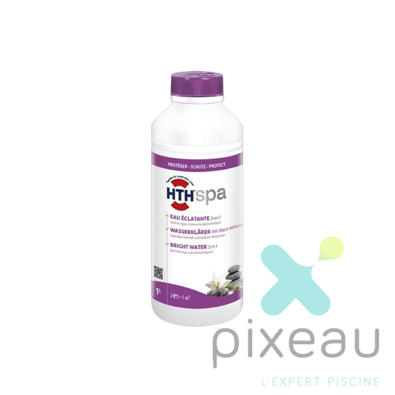 FLOCULANT CLARIFIANT 3 EN 1 HTH EAU ECLATANTE 1L