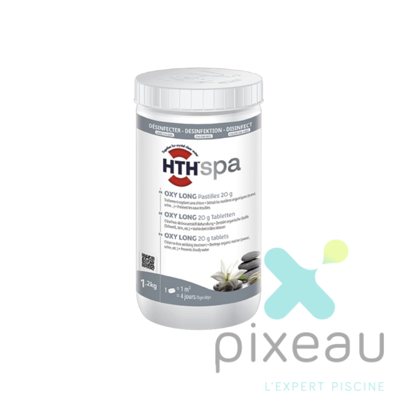 OXYGENE ACTIF PASTILLES HTH SPA 20G 1.2KG