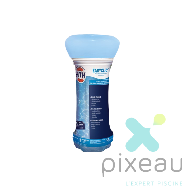 EASY CLIC 30-60m3 - CHLORE LENT DIFFUSEUR HTH