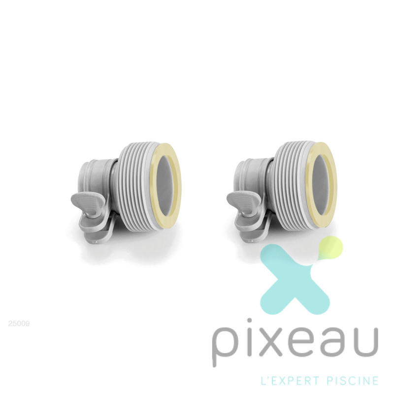 ADAPTATEURS NOUVEAUX 32-38MM  PISCINE INTEX LE LOT