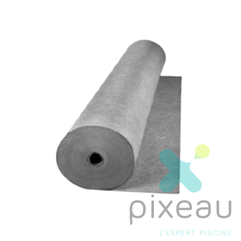 FEUTRE GRIS 400GR Le Rouleau de 45m²