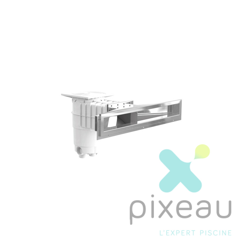 Skimmer Inox Béton/Liner WELTICO Design meurtrière extra large inox