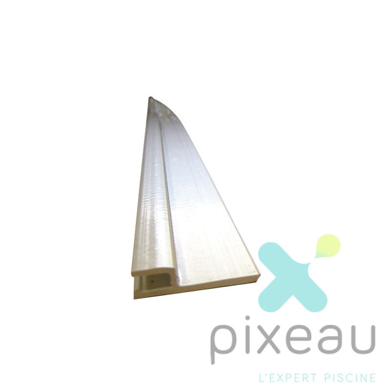 PROFILE PVC d accrochage liner Horizontal Barre de 2ml