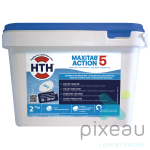 CHLORE LENT MULTI ACTION 5 HTH MAXI TAB 2.7KG 135G