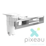 Skimmer Inox Béton/Liner WELTICO Design meurtrière extra large inox